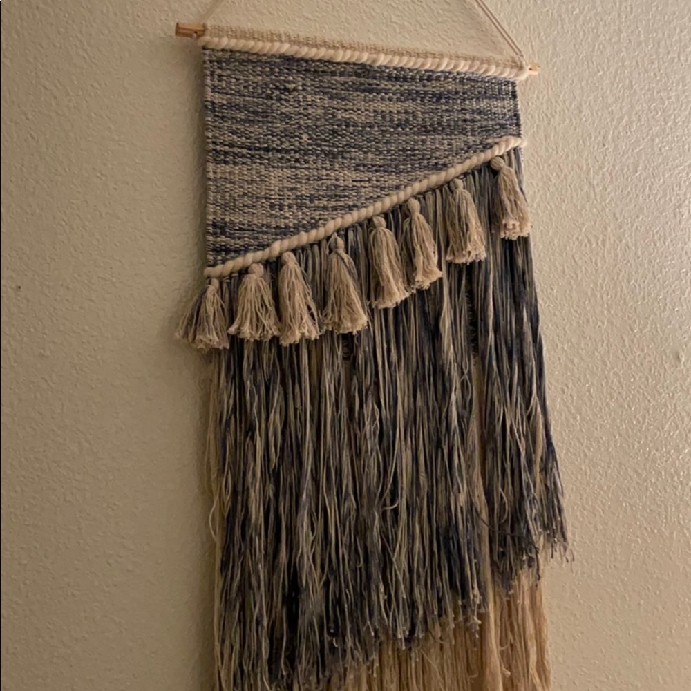 Fringe wall decor